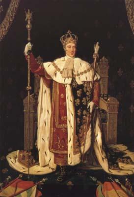 Jean Auguste Dominique Ingres Charles X in his Coronation Robes (mk04) oil painting image
